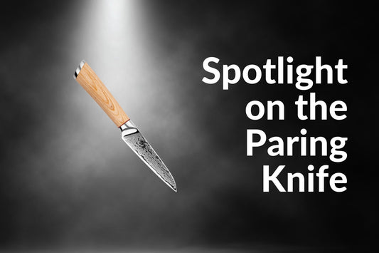 Spotlight sul coltello da riferimento
