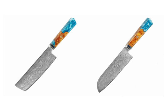 Qual è la differenza tra un coltello Nakiri e un coltello Santoku?