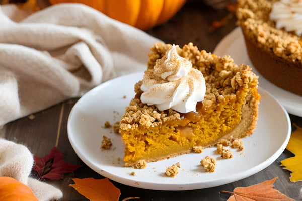 Torta per torta di zucca autunnale