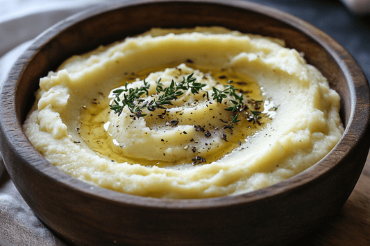 Creamy Garlic & Thyme Mashed Swede Purée