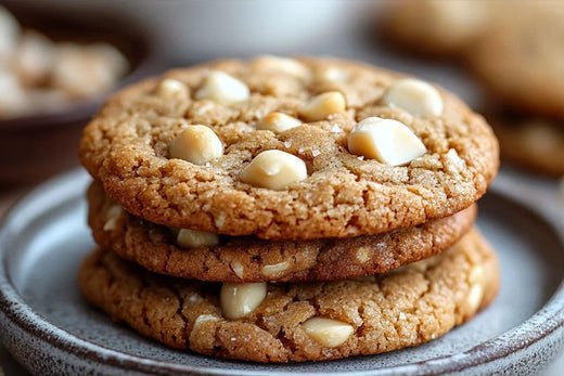 Decadent White Chocolate Macadamia Nut Cookies