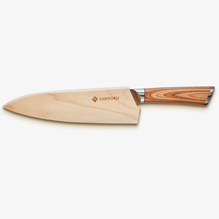 Set di scatole Haruta VG10 Coltello da chef giapponese in acciaio damasco da 8 pollici e acciaio per affilare diamantato da 13 pollici