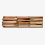 Cassetto per coltelli da cucina | Organizer da tavolo in legno