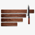 Portacoltelli magnetico da parete in legno