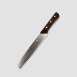Set di coltelli da cucina Yuhi da 6 pezzi con motivo damasco con manici in pakkawood e confezione regalo