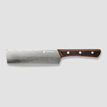 Set di coltelli da cucina Yuhi da 6 pezzi con motivo damasco con manici in pakkawood e confezione regalo