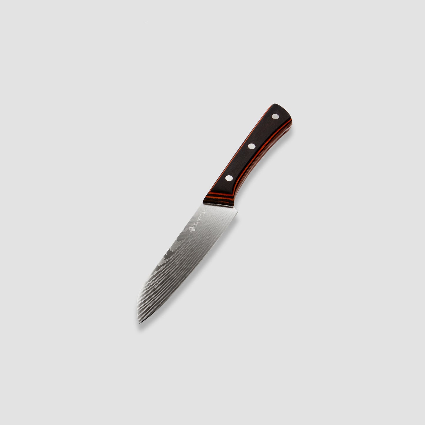 Set di coltelli da cucina Yuhi da 6 pezzi con motivo damasco con manici in pakkawood e confezione regalo