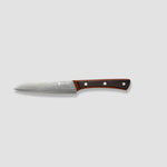 Set di coltelli da cucina Yuhi da 6 pezzi con motivo damasco con manici in pakkawood e confezione regalo