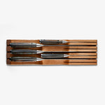 Cassetto per coltelli da cucina | Organizer da tavolo in legno